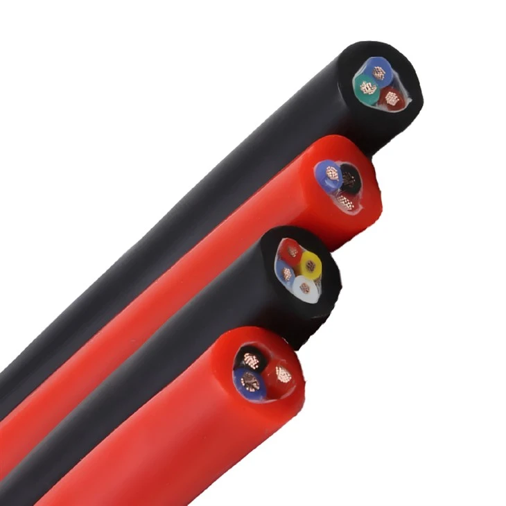 Copper Core Flexible Rubber Cable